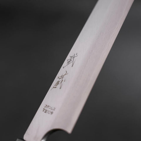 Yanagiba VG-10 Kasumi Buffalo Ebony Handle 240mm-[Musashi]-[Japanese-Kitchen-Knives]