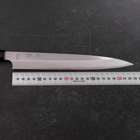 Yanagiba VG-10 Kasumi Buffalo Ebony Handle 240mm-[Musashi]-[Japanese-Kitchen-Knives]