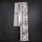 Yanagiba VG-10 Miroir Kasumi Manche en Ébène et Bois de Rose 300mm-[Musashi]-[Couteaux de cuisine japonais]