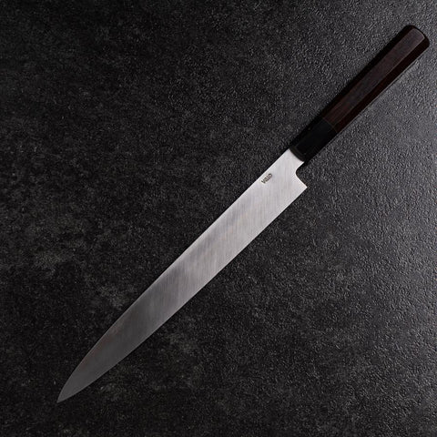 Yanagiba VG-10 Miroir Manche en Buffle et Ébène 270mm-[Musashi]-[Couteaux de cuisine japonais]