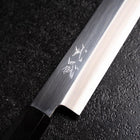 Yanagiba VG-10 Miroir Manche en Buffle et Ébène 270mm-[Musashi]-[Couteaux de cuisine japonais]
