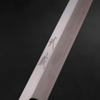 Yanagiba VG-10 Mirror Buffalo Ebony Handle 300mm (11.8”)-[Musashi]-[Japanese-Kitchen-Knives]