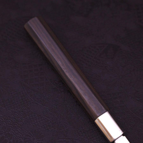 Yanagiba White Steel #1 Manche en Ébène 300mm-[Musashi]-[Couteaux de cuisine japonais]