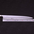 Yanagiba White Steel #1 Manche en Ébène 300mm-[Musashi]-[Couteaux de cuisine japonais]