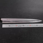 Yanagiba White Steel #1 Miroir Manche en Buffle et Noyer 300mm-[Musashi]-[Couteaux de cuisine japonais]