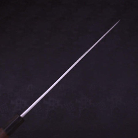 Yanagiba White Steel #1 Suminagashi Manche en Bois de Rose 330mm-[Musashi]-[Couteaux de cuisine japonais]