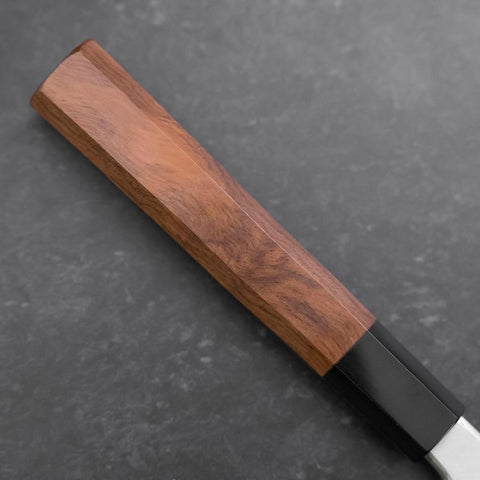 Yanagiba White Steel #2 Hon-Kasumi Manche en Buffle et Noyer 270mm-[Musashi]-[Couteaux de cuisine japonais]