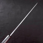 Yanagiba White Steel #2 Kasumi Chokin Sakura-Fuji Manche en Buffle et Ébène 210mm-[Musashi]-[Couteaux de cuisine japonais]