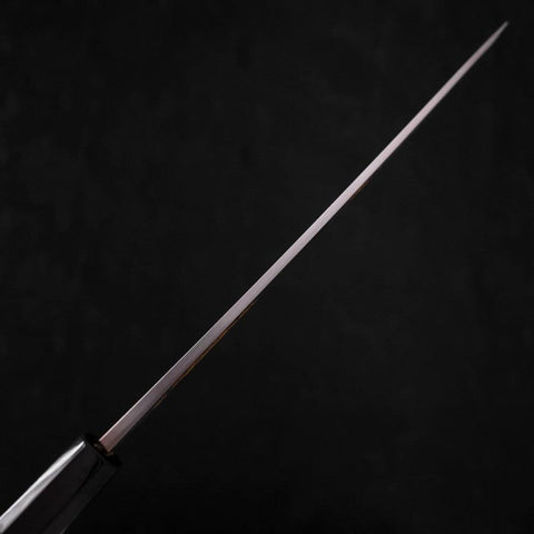 Yanagiba White Steel #2 Kasumi Chokin Sakura-Fuji Manche en Buffle et Ébène 240mm-[Musashi]-[Couteaux de cuisine japonais]