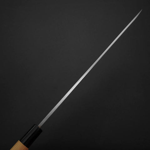 Yanagiba White Steel #2 Kasumi Manche en Buffle et Magnolia 270mm-[Musashi]-[Couteaux de cuisine japonais]
