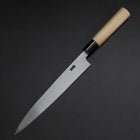 Yanagiba White Steel #2 Kasumi Manche en Cerisier 200mm-[Musashi]-[Couteaux de cuisine japonais]