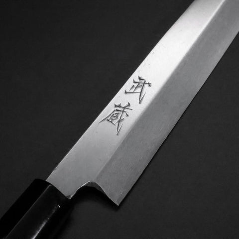 Yanagiba White Steel #2 Kasumi Manche en Cerisier 200mm-[Musashi]-[Couteaux de cuisine japonais]