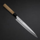 Yanagiba White Steel #2 Kasumi Manche en Cerisier 200mm-[Musashi]-[Couteaux de cuisine japonais]