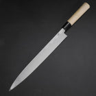 Yanagiba White Steel #2 Kasumi Manche en Cerisier 300mm-[Musashi]-[Couteaux de cuisine japonais]