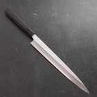 Yanagiba White Steel #2 Kasumi Buffalo Ebony Handle 270mm-[Musashi]-[Japanese-Kitchen-Knives]