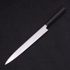 Yanagiba White Steel #2 Kasumi Chokin Sakura-Fuji Buffalo Ebony Handle 270mm-[Musashi]-[Japanese-Kitchen-Knives]