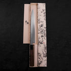 Yanagiba White Steel #2 Kasumi Manche en Buffle et Noyer 270mm-[Musashi]-[Couteaux de cuisine japonais]