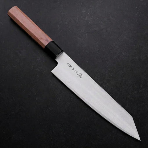 作(ZAKU) Series Kiritsuke VG-10 Polished Cherry Handle 210mm-[Musashi]-[Couteaux de cuisine japonais]